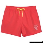 fashion skytill Swim Trunks Men's Quick Dry Beach Shorts with Mesh Lining Side Pockets Orange Red B07PKCZ1HN